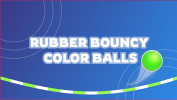 Rubber Bouncy Color Balls